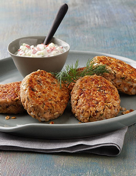 Dilled Salmon Cakes